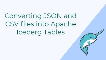 Tutorial: How to Convert JSON & CSV Files to Iceberg Tables with Dremio & Apache Iceberg