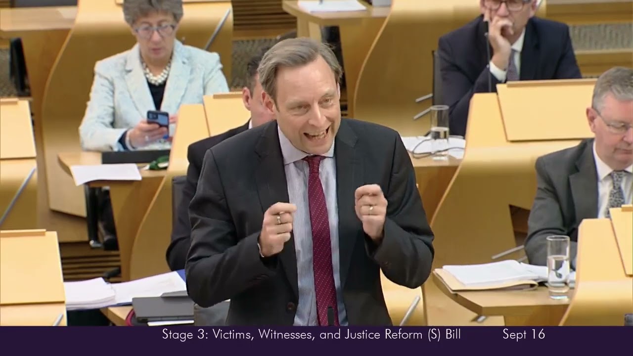 Stage 3 Debate: Victims, Witnesses, and Justice Reform (Scotland) Bill (Part 2) - 16 September 2025