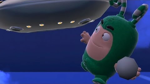 Oddbods Turbo Run - Zee vs Allien Gameplay Android, iOS | Kick Tom