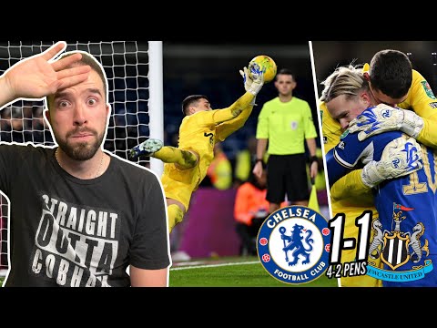 PETROVIC & MUDRYK SEND CHELSEA THROUGH! | Chelsea 1-1 Newcastle (4-2 Pens)