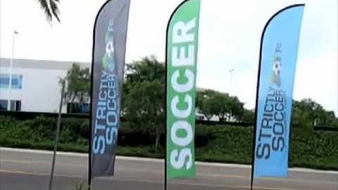 Promotional Flags Trade Show Banner Stands flags by www.youhuge.com