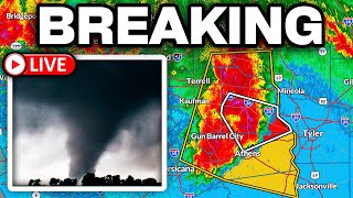🔴Tornado Threat Broadcast Texas With LIVE Cams