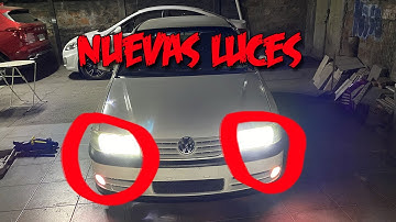 NUEVAS LUCES AL GOLCITO!! - vw gol g3 static