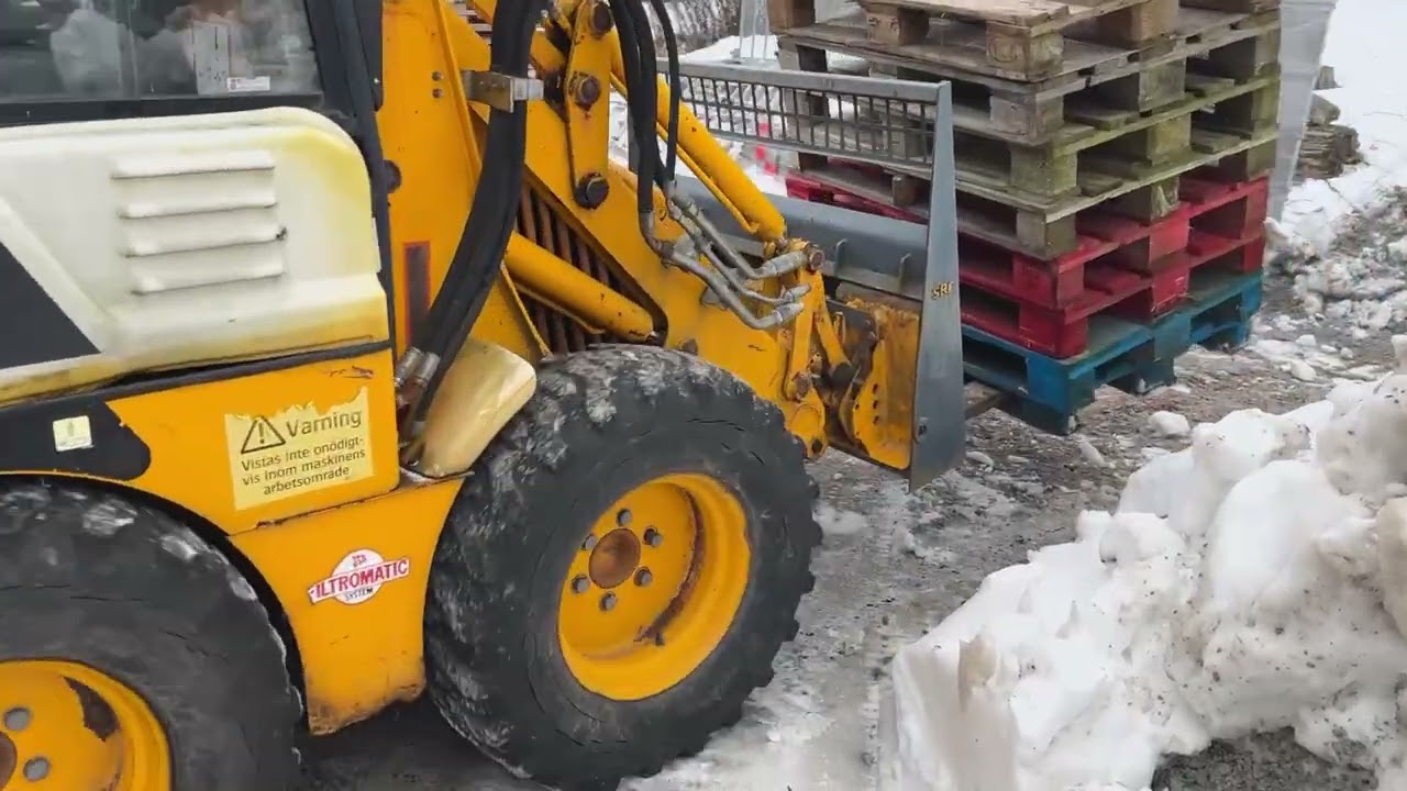 Kompakt traktorgrävare JCB 1CX