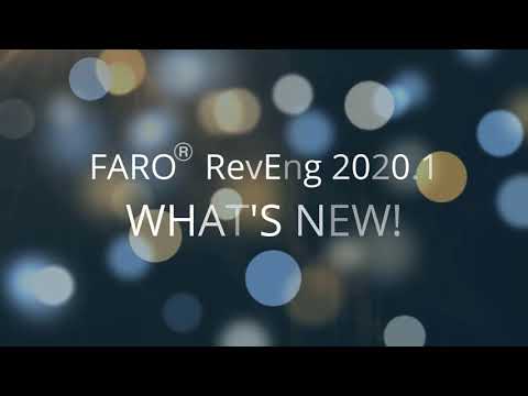 FARO RevEng 2020.1- What's New! - English