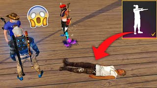 FINGI SER BOOT e FIZ O NOVO EMOTE DE MORTO! FREE FIRE