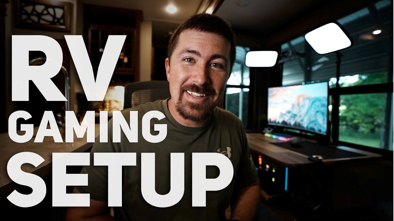 Building a Gaming/Youtube Office Space In an RV YouTube