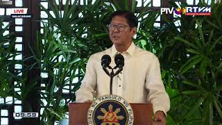 PBBM and DOE officials lead the presentation of 8 petroleum service contracts at Malacañang