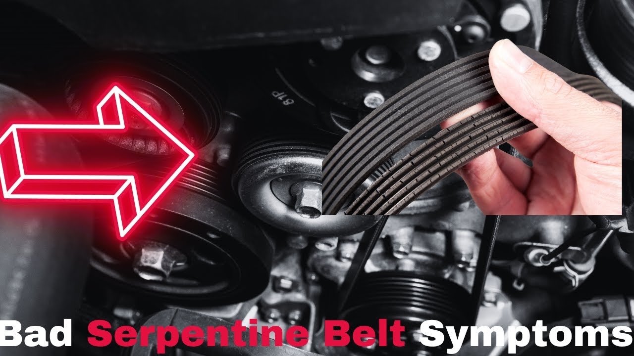 Bad Serpentine Belt Symptoms (6 Drive Belt Failure Signs) - YouTube