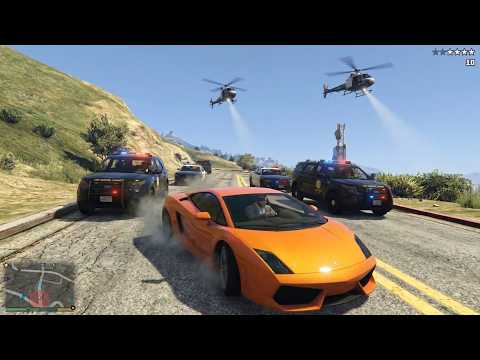GTA 5 - Cartel Mansion Shootout + Ten Star Escape