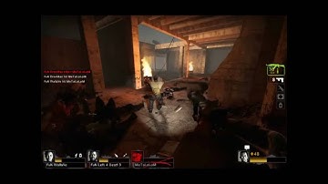 Left 4 Dead 2 Realism Expert Mode Gameplay - Hard Rain Full Run by FuN Clan (Part 4)