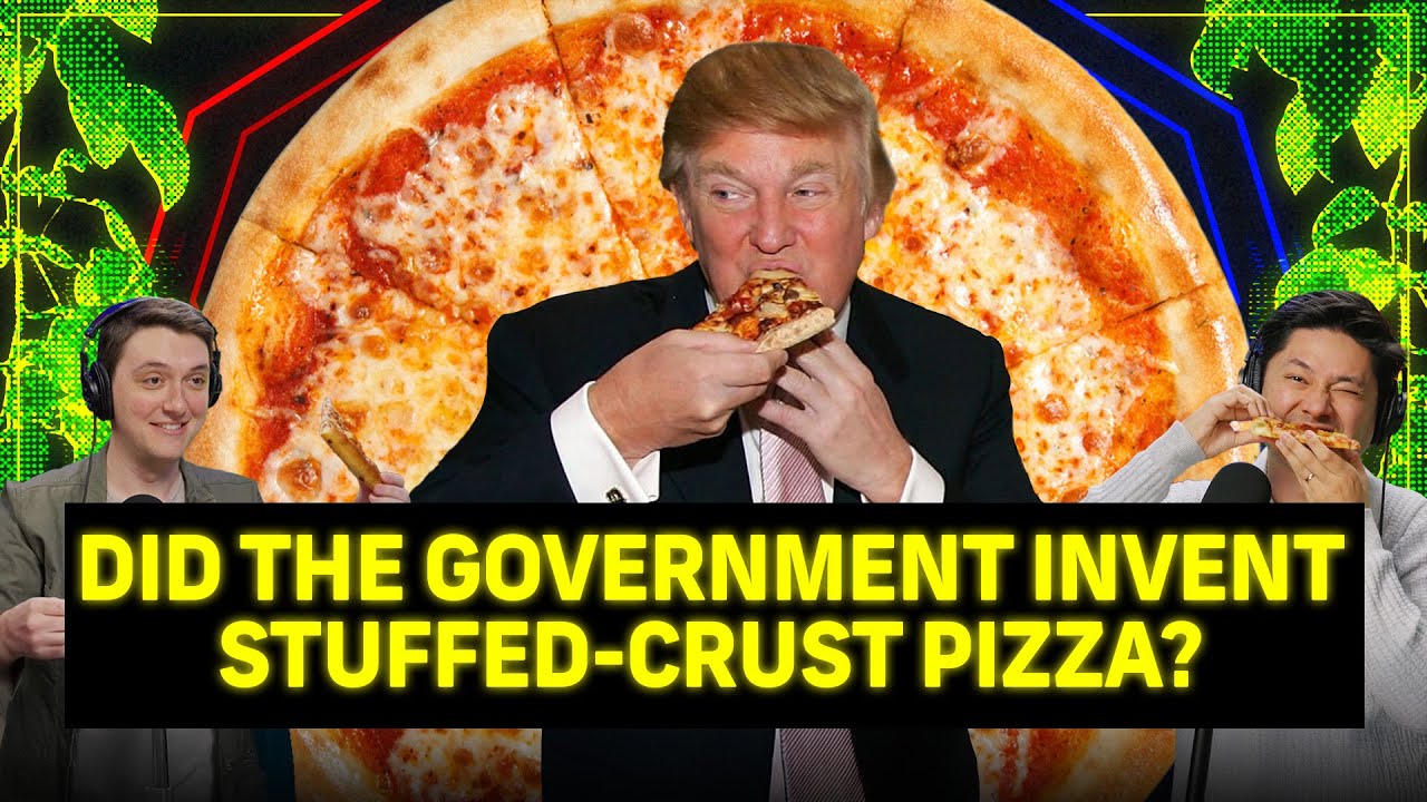 Outline Video The Government Plot to Invent Stuffed-Crust Pizza: An Investigation | PTFO