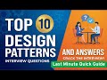 Top 10 Design Pattern Interview Questions and Answers