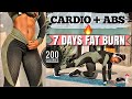 BURN FAT IN 7 DAYS | Do This Fun HIIT CARDIO And ABS WORKOUT (Results in 1 Week)