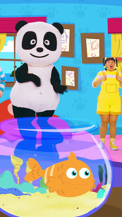 Que sons fazem os animais? O Panda ajuda-te! 🐈🐔🐟🐼