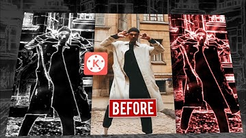 GLOWING FLICKER Effect in kinemaster | KineMaster Tutorial