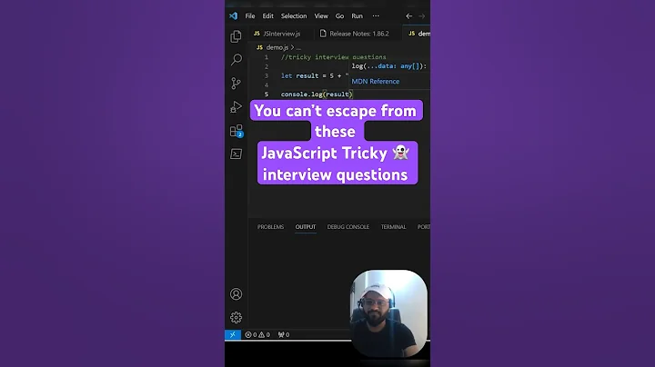 Most asked JavaScript tricky interview questions and answers- part 1 #shorts #coding #javascript