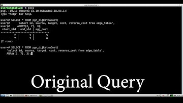 pgRouting: Video of Manual "dijkstraCost many-to-one"