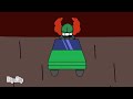 Tricky crashes the car (FNF Animation)