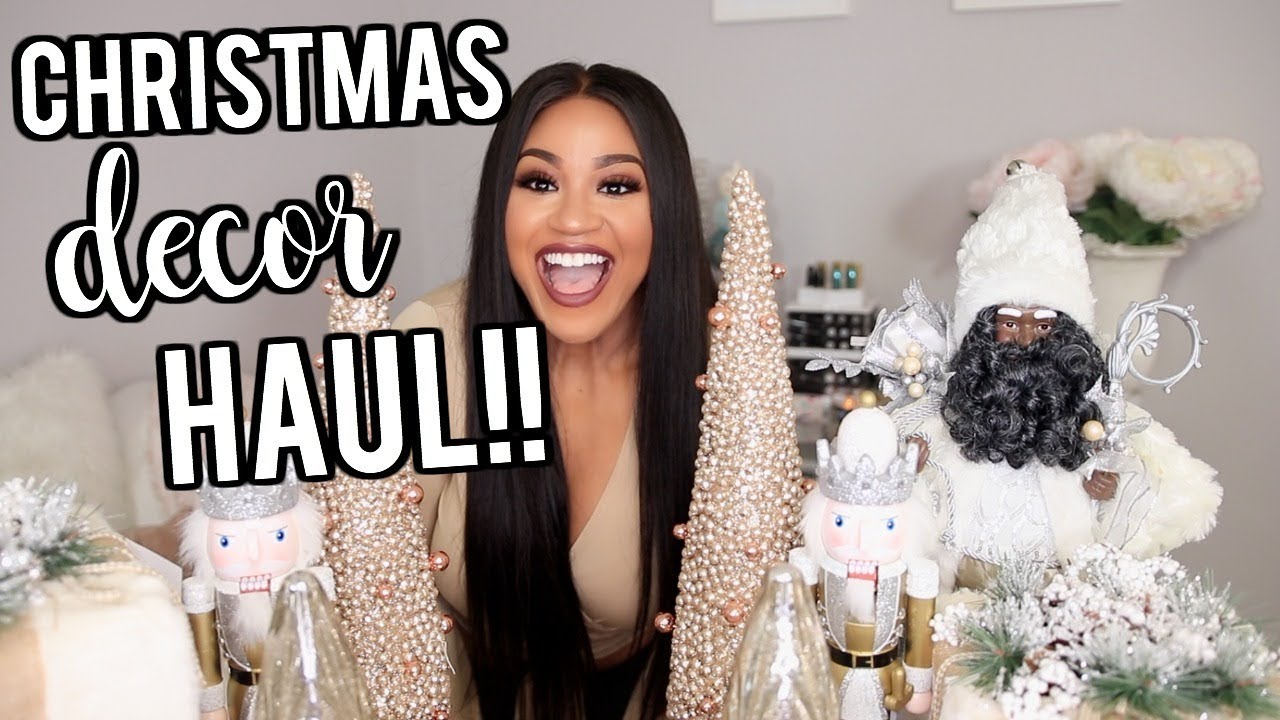 Christmas Decor Haul | Hobby Lobby, BIG LOTS, TJMAXX!! 2018