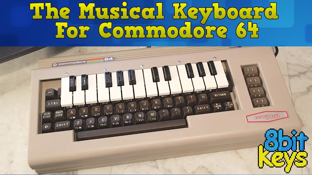 HAVNEN - Finn Zieglers orkester spiller Aage Stentoft ... The Incredible Musical Keyboard for the Commodore 64 - YouTube