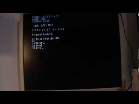 Grant's compukit UK101 in my FPGA_PC "Turbo feature test"