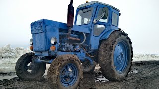 "Танки грязи не боятся" тянем по грязи ВАЗ 2110 трактором Т40