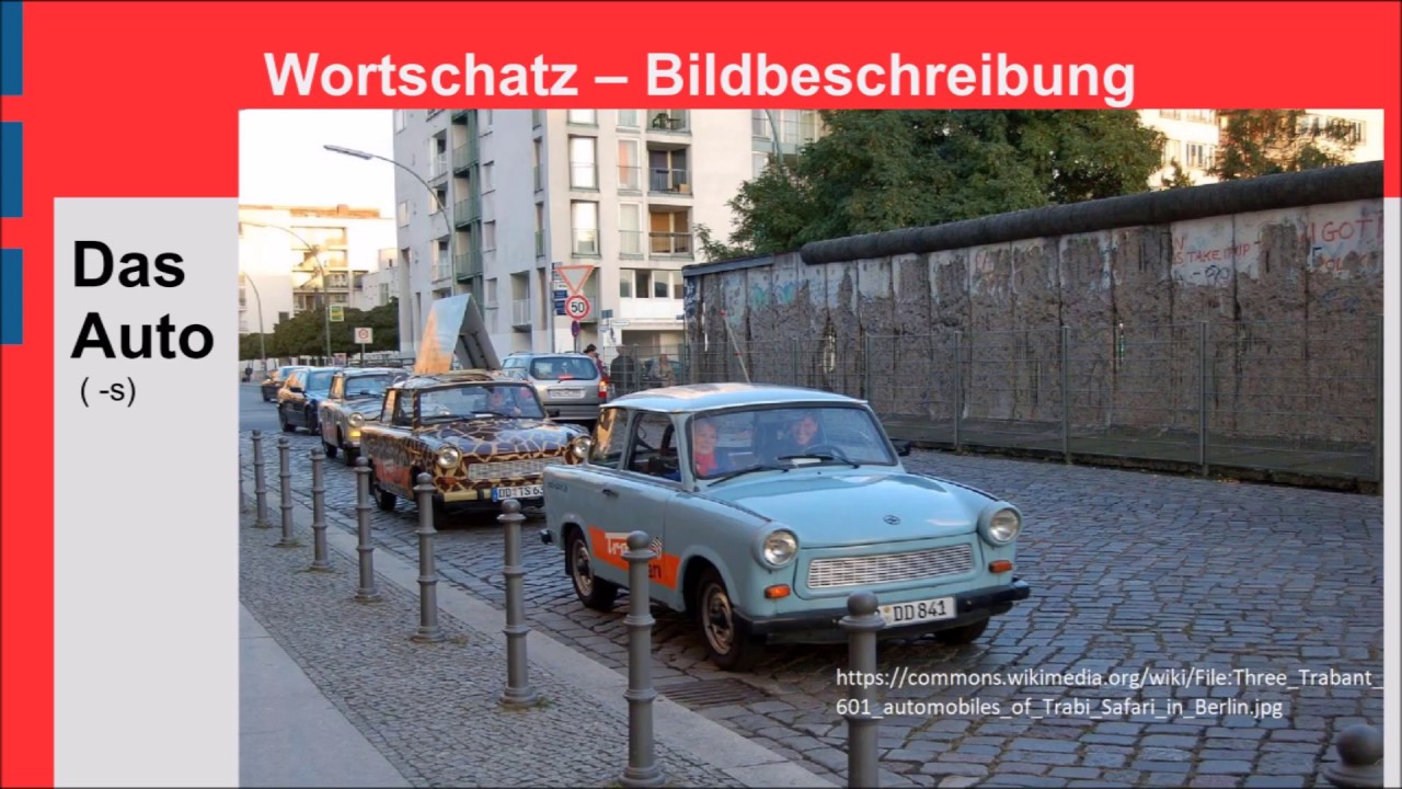 La description d'image en Allemand - III) Le contenu - YouTube