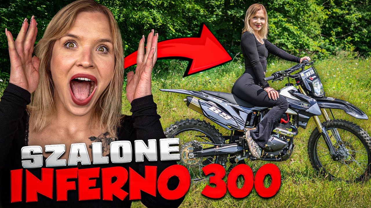 NOWE INFERNO 89 XMOTOS 300 UNBOXING