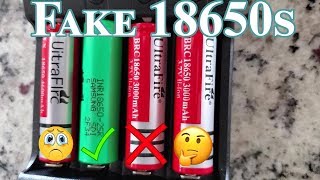 Fake 18650s from eBay