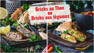 bricks au thon ou bricks aux legumes, preparatifs ramadan 2021 by Amour de cuisine Soulef 19,596 views 3 years ago 12 minutes, 31 seconds