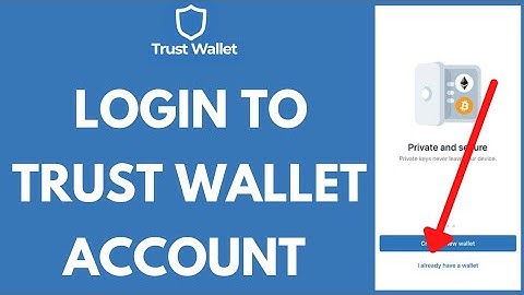 How To Sign In To Trust Wallet Account on iPhone | Trust Wallet Login