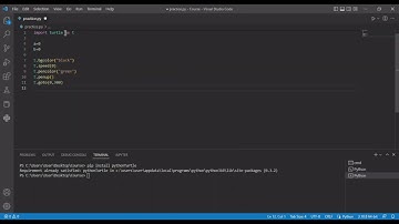 virus in python ,turtle ,create shape in python
