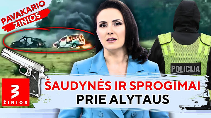 Drama prie Alytaus: iki dantų apsiginklavęs latvis apšaudė Lietuvos policiją