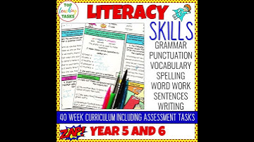 Literacy Skills Year 5 and 6