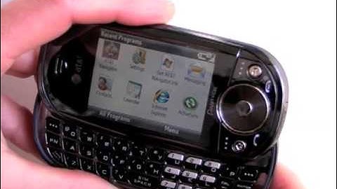 Pantech Matrix Pro Video Review