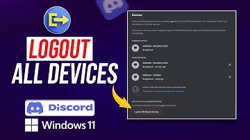 How to Log Out from Discord in All the Devices on PC | Sign Out Discord