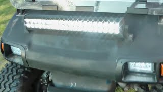 golf cart auxiliary LED lights how to install