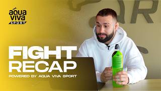 Fight Recap Powered By Aqua Viva Sport Fnc 28 Marko Ancic Vs Ahmad Sadiqpour