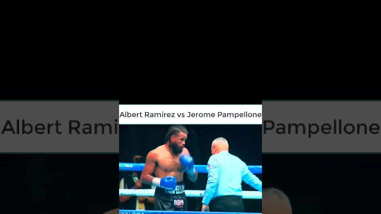 Albert Ramirez Defeated Jerome Pampellone Via Knock Out In 7th Round
