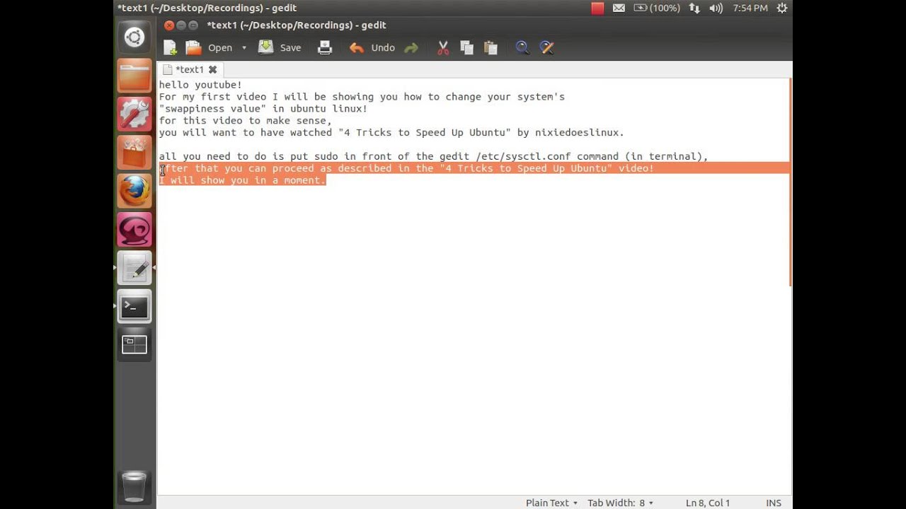 Change Swappiness In Ubuntu Linux Simple Tutorial Fix YouTube Change swappiness in ubuntu linux simple tutorial fix youtube