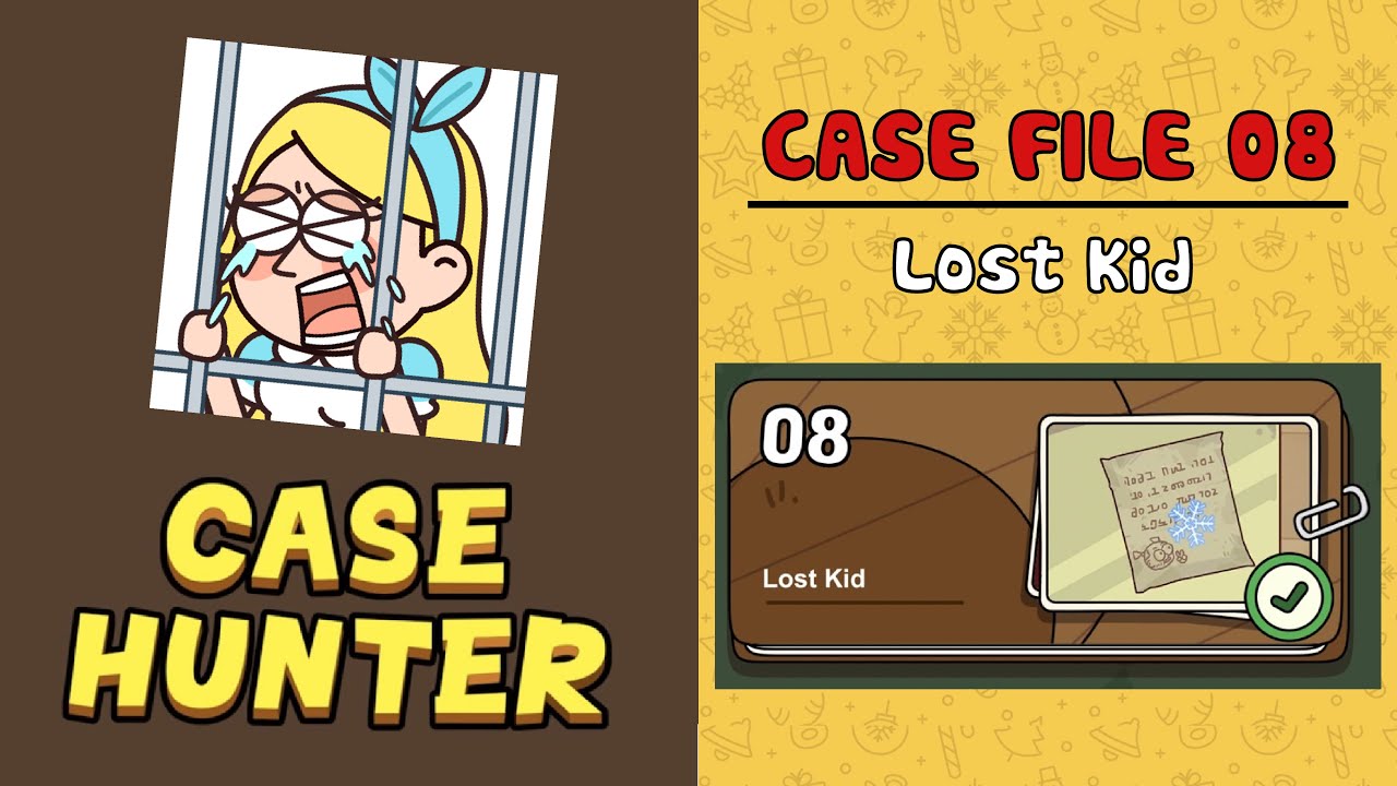 Case Hunter Case file 08 Lost Kid Walkthrough YouTube