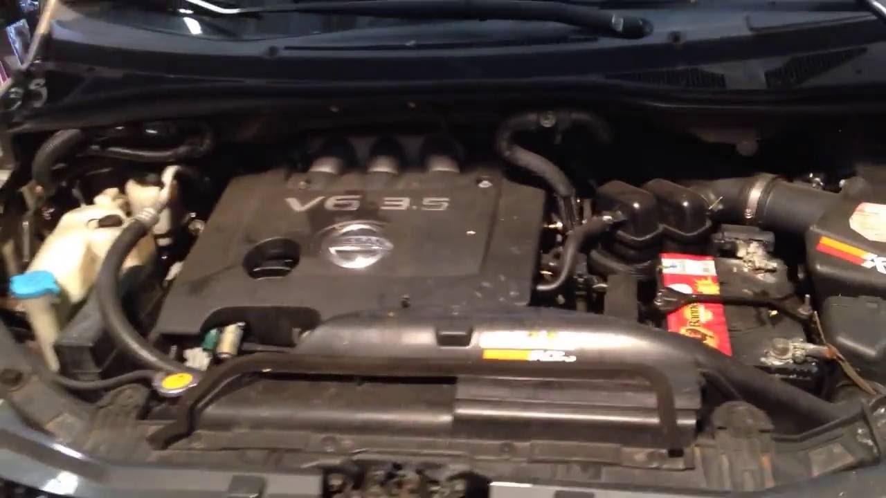 Nissan Quest 2005 3.5SE VQ35DE automatic - seriously noisy engine - YouTube