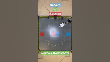 Bronco vs Rotator … Hexbug Battlebots  #hexbugvideos #hexbugbattlebots #battlebots