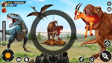 Dinosaur Hunting Games 3D 2023 - Android Gameplay #2