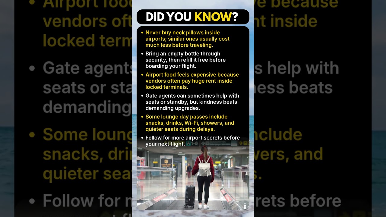 Stop Wasting Money at Airports