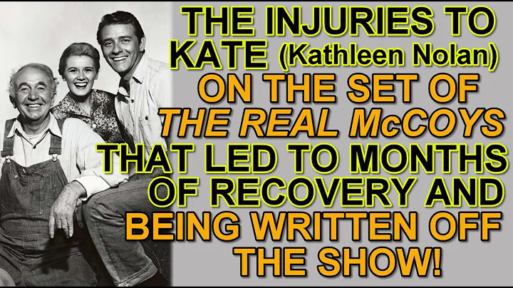 How INJURIES to KATE (Kathleen Nolan) on the set o...