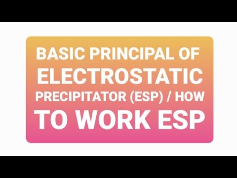 BASIC PRINCIPAL OF ELECTROSTATIC PRECIPITATOR - ESP/ HOW TO WORK ESP IN ...