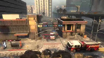 Black Ops 2 II Spawn Combat aXe #7 Across the map on AFTERMATH SnD