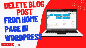 how to remove blog posts from homepage wordpress